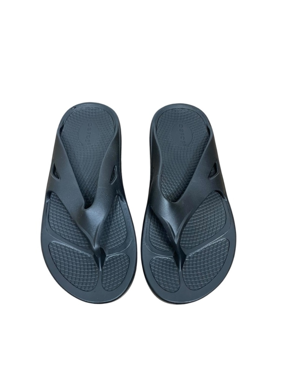Oofos The Original Recovery Footwear Sandal- Classic Black Size US W 7, M 5